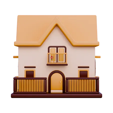 House  3D Icon