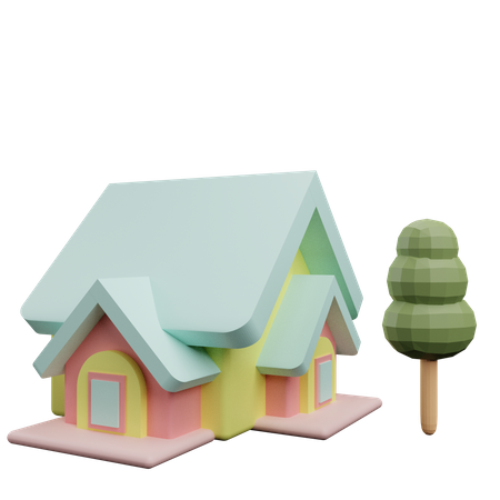 House  3D Icon