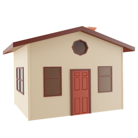 House  3D Icon