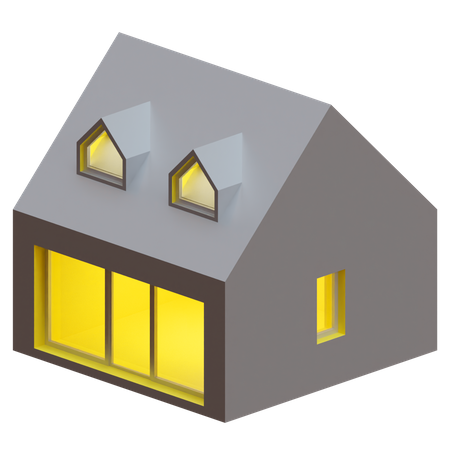 House  3D Icon
