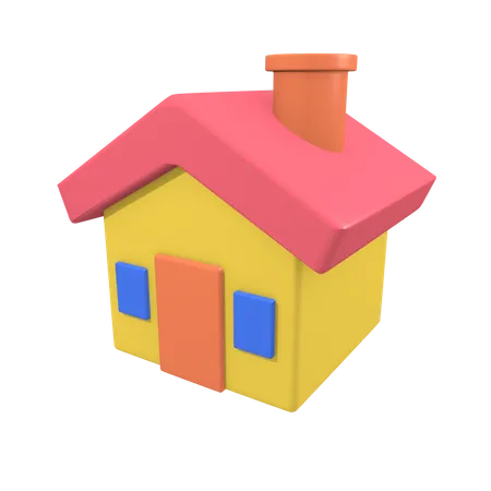House  3D Illustration