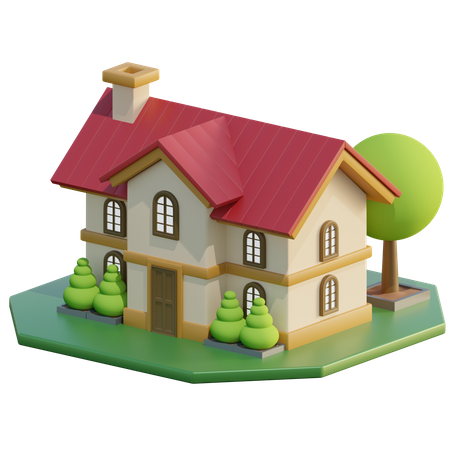 3,249 3D House Illustrations - Free in PNG, BLEND, GLTF - IconScout