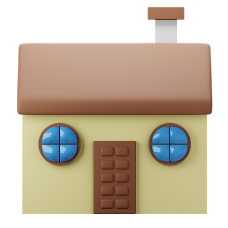 House 3D Icon