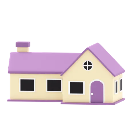 Real Estate Concept 3 D Home Icon Cartoon Minimal Illustration 3D Icon