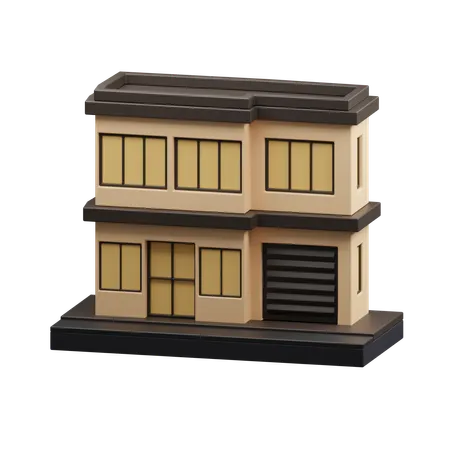 House building  3D Icon