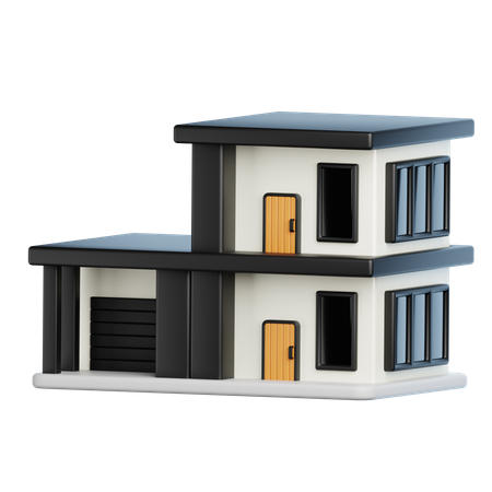 House Building  3D Icon