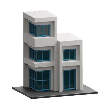 House Building  3D Icon