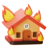 HOUSE BURNING