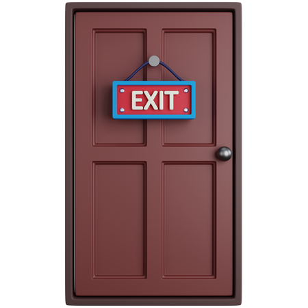 House Door  3D Icon