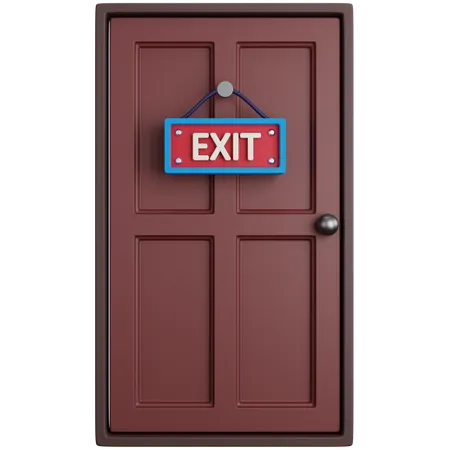 House Door  3D Icon
