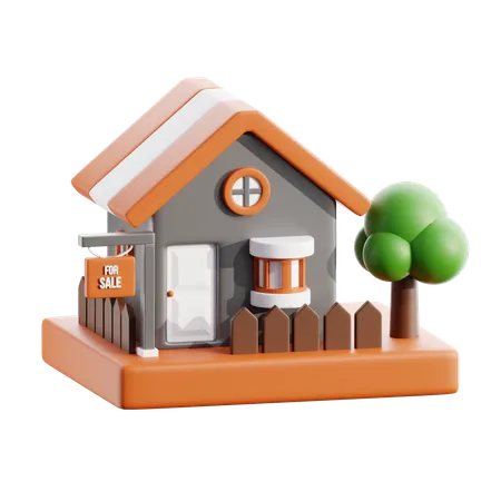 House for sale  3D Icon