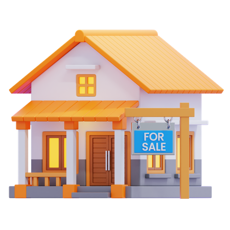 House for sale  3D Icon