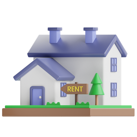 House For Sale  3D Icon