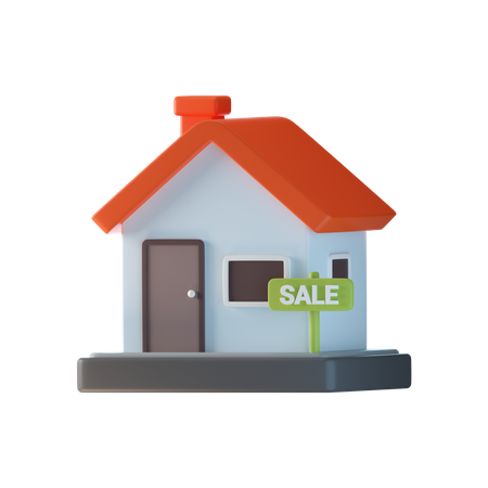 House For Sale  3D Icon