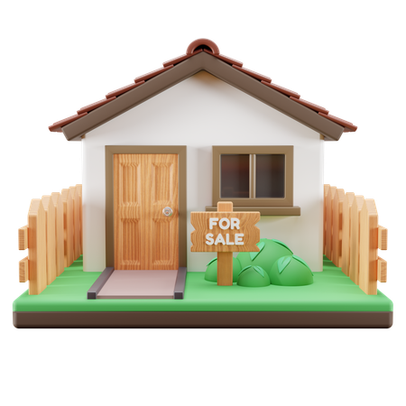 House For Sale  3D Icon