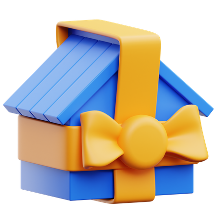 House Gift  3D Icon
