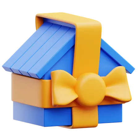 집 선물  3D Icon