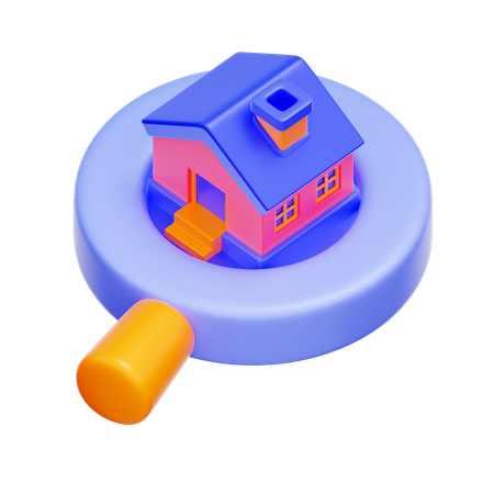 House Hunting  3D Icon