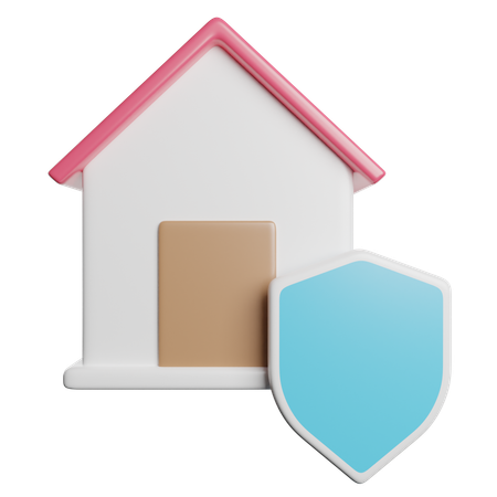 House Insurance  3D Icon