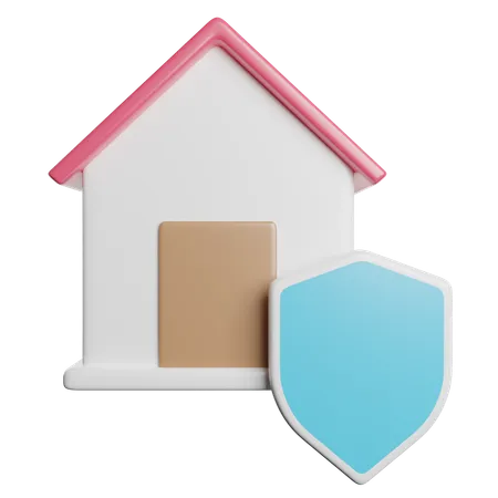 House Insurance  3D Icon