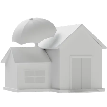 House Insurance  3D Icon