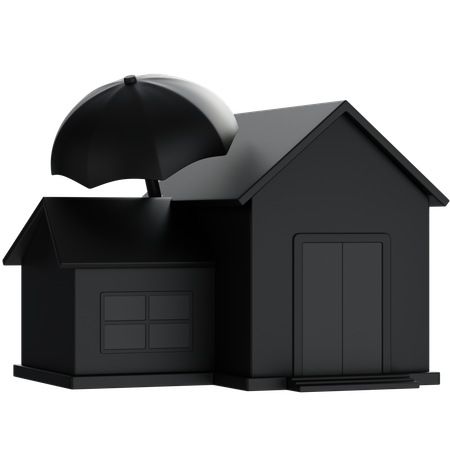 House Insurance  3D Icon