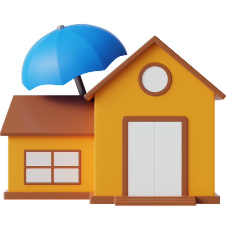 House Insurance  3D Icon