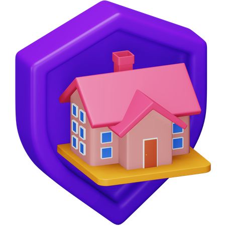 House Insurance 3D Icon