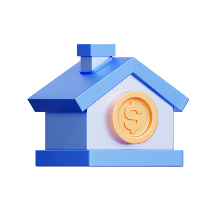 House Investment  3D Icon