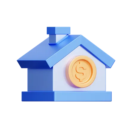 House Investment  3D Icon