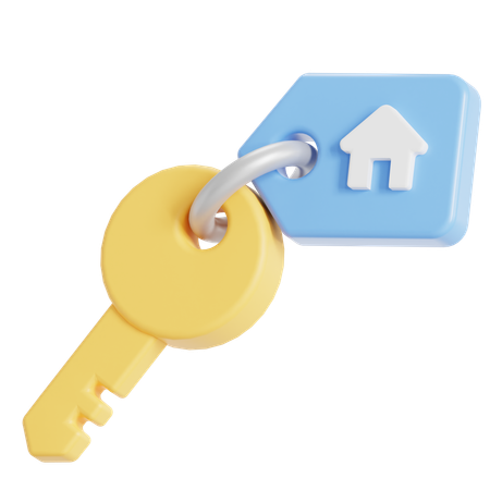 House key  3D Icon