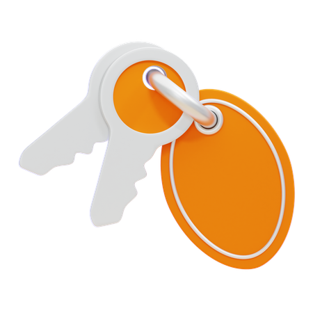 House Key  3D Icon