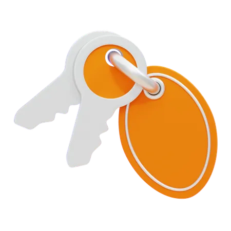 House Key  3D Icon