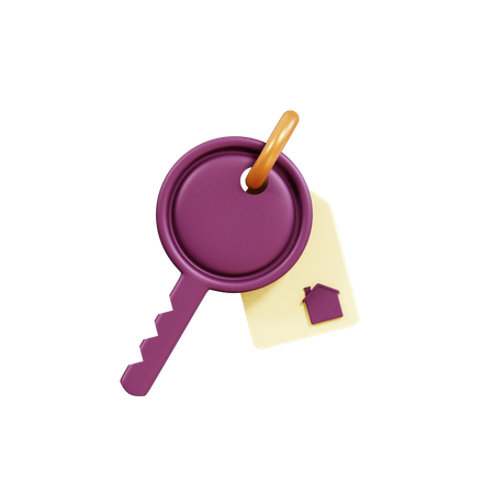 House Key  3D Icon