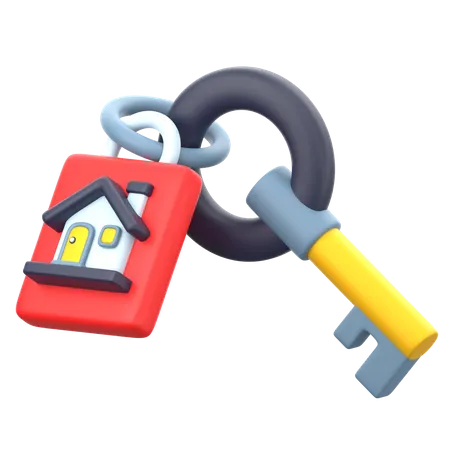 House Key  3D Icon