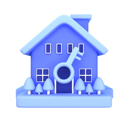 House Key  3D Icon