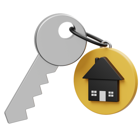 House Key  3D Icon