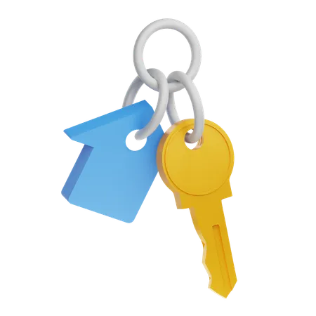 House Key  3D Icon