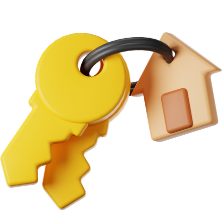 House Key  3D Icon