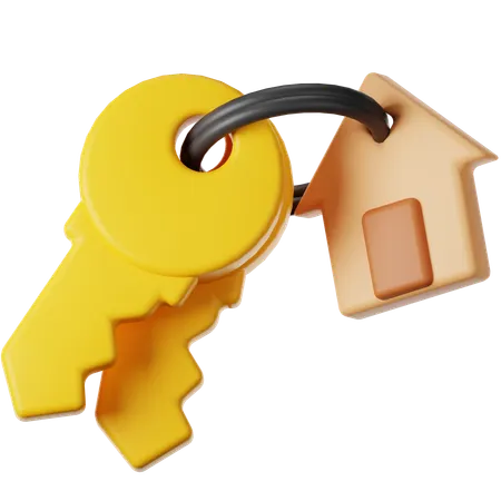 House Key  3D Icon