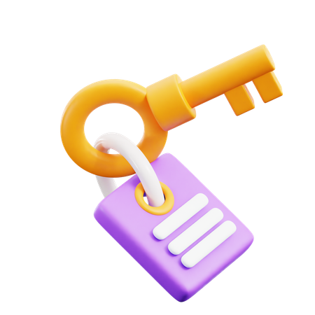 House keys  3D Icon