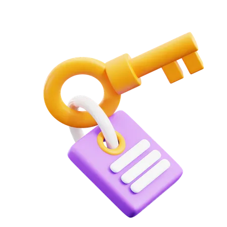 House keys  3D Icon