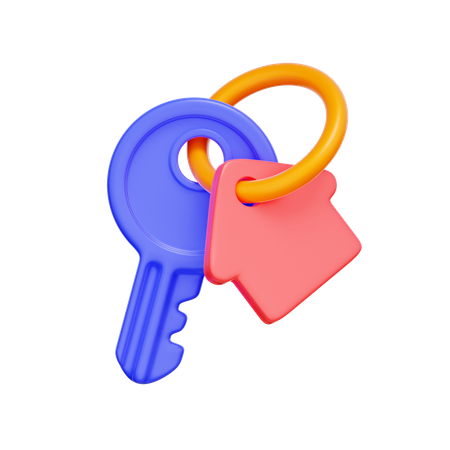 House Keys  3D Icon