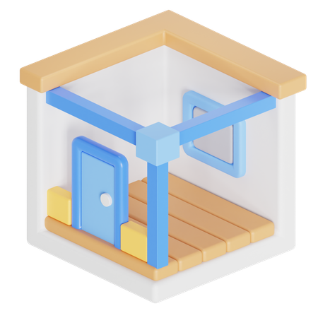 House layout  3D Icon