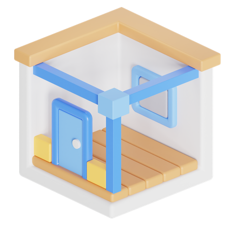 House layout  3D Icon