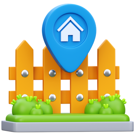 House Location  3D Icon