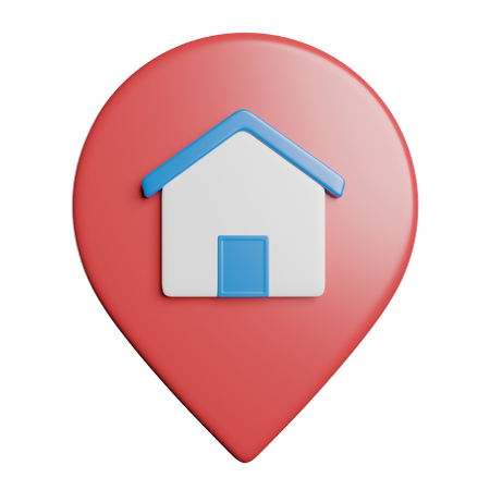 House Location  3D Icon