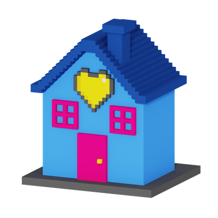 House Love  3D Icon