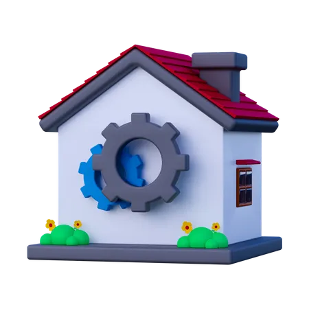 House Management 3D Icon