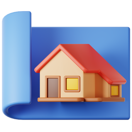 House Plan  3D Icon